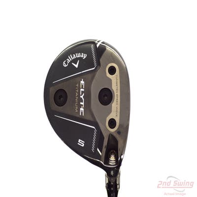 Callaway Elyte Ti Fairway Wood 5 Wood 5W 18° Project X HZRDUS Silver Gen4 60 Graphite Regular Right Handed 43.5in