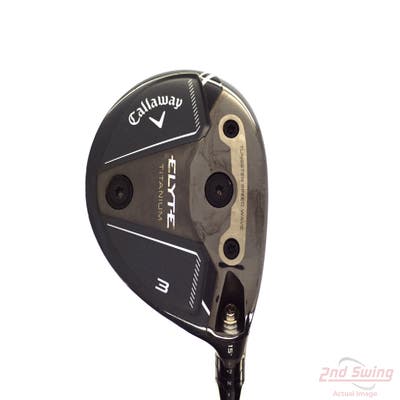 Callaway Elyte Ti Fairway Wood 3 Wood 3W 15° Project X HZRDUS Smoke Black RDX 80 Graphite X-Stiff Right Handed 43.0in