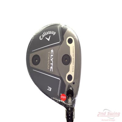 Mint Callaway Elyte Ti Fairway Wood 3 Wood 3W 15° Project X Denali Charcoal 70 Graphite Stiff Right Handed 43.25in