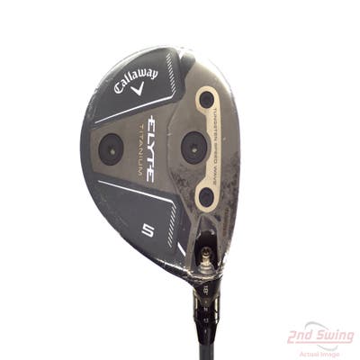 Mint Callaway Elyte Ti Fairway Wood 5 Wood 5W 18° Project X Denali Charcoal 60 Graphite Stiff Right Handed 43.25in