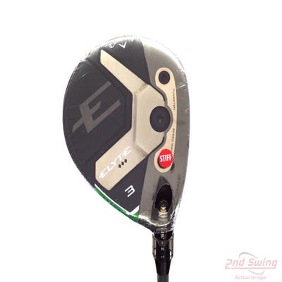 Mint Callaway Elyte Triple Diamond Fairway Wood 3 Wood 3W 15° Project X Denali Charcoal 70 Graphite Stiff Right Handed 43.25in