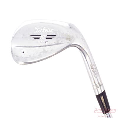 Titleist Vokey SM7 Tour Chrome Wedge Lob LW 58° 8 Deg Bounce M Grind SM7 BV Steel Wedge Flex Right Handed 35.25in