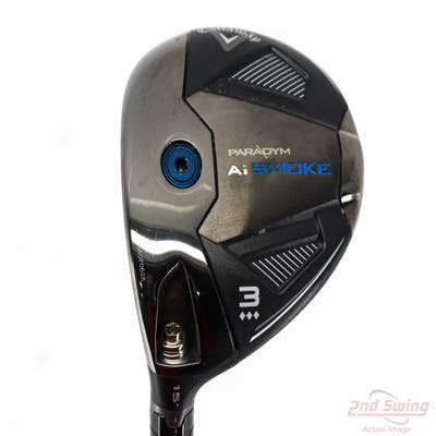 Callaway Paradym Ai Smoke TD Fairway Wood 3 Wood 3W 15° Project X Denali Black 70 Graphite Stiff Left Handed 43.25in