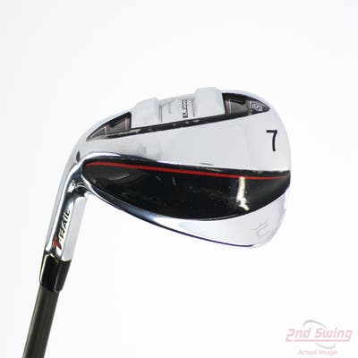 Cobra 2023 T-Rail Single Iron 7 Iron Cobra Ultralite 45 Graphite Senior Left Handed 37.5in