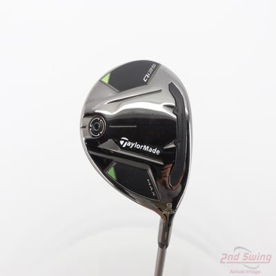 Mint TaylorMade Qi35 MAX Fairway Wood 9 Wood 9W 24.5° Fujikura 2025 Air Speeder 50 Black Graphite Senior Right Handed 41.5in