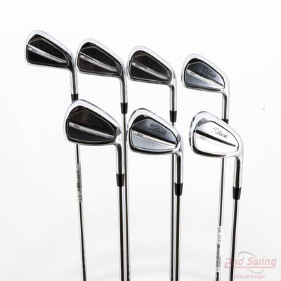 Titleist 2023 T200 Iron Set 4-PW True Temper AMT Black S300 Steel Stiff Right Handed +1/2"
