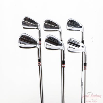 TaylorMade P-790 Iron Set 5-PW FST KBS Tour $-Taper Steel Stiff Right Handed +1/2"