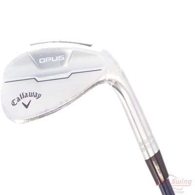 Mint Callaway Opus Brushed Chrome Wedge Sand SW 56° 14 Deg Bounce W Grind UST Recoil Dart HDC 50 Graphite Wedge Flex Right Handed 34.25in