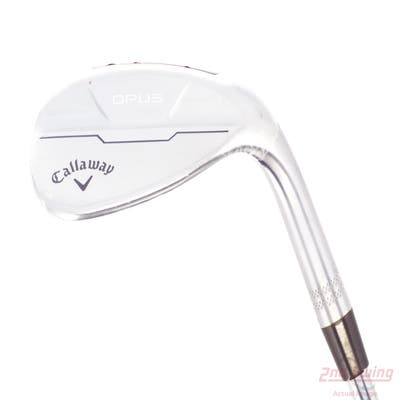 Mint Callaway Opus Brushed Chrome Wedge Lob LW 58° 10 Deg Bounce S Grind True Temper Dynamic Gold Mid 115 Wedge Steel Wedge Flex Right Handed 35.0in