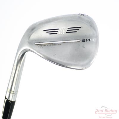 Titleist Vokey SM9 Tour Chrome Wedge Sand SW 56° 10 Deg Bounce S Grind Titleist Vokey BV Steel Wedge Flex Left Handed 35.5in