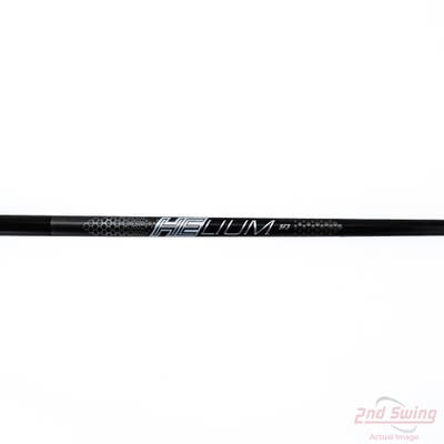 Used W/ TaylorMade RH Adapter UST Mamiya Helium Nanocore Black Driver Shaft Regular 44.5in