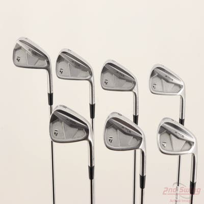TaylorMade 2024 P7CB Iron Set 4-PW Stock Steel Shaft Steel Stiff Right Handed +1 1/2"