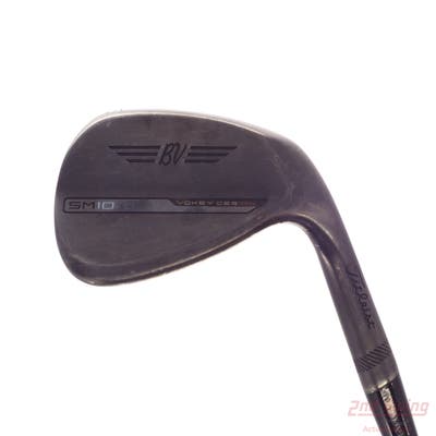 Titleist Vokey SM10 Jet Black Wedge Sand SW 56° 14 Deg Bounce F Grind True Temper Dynamic Gold Tour Issue Onyx X100 Steel X-Stiff Right Handed 36.5in