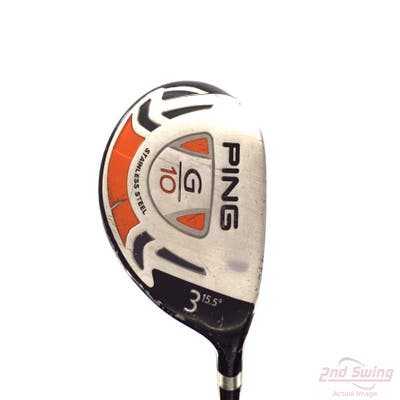 Ping G10 Fairway Wood 3 Wood 3W 15.5° Ping TFC 129F Graphite Stiff Right Handed 43.0in