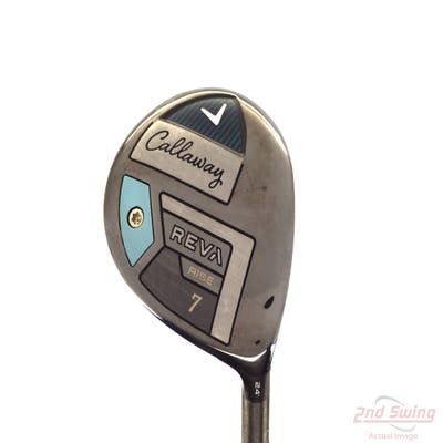 Callaway Reva Rise Fairway Wood 7 Wood 7W 24° UST Mamiya LinQ LTE Graphite Ladies Right Handed 40.5in