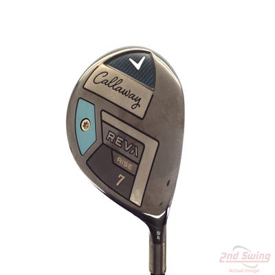 Callaway Reva Rise Fairway Wood 7 Wood 7W 24° UST Mamiya LinQ LTE Graphite Ladies Right Handed 40.5in