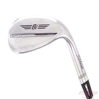 Titleist Vokey SM10 Tour Chrome Wedge Lob LW 60° 12 Deg Bounce D Grind Titleist Vokey BV Steel Wedge Flex Right Handed 35.0in