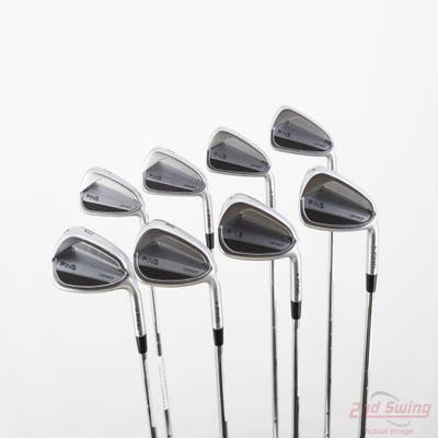 Ping i240 Iron Set 4-PW AW Nippon NS Pro Modus 3 Tour 130 Steel Stiff Right Handed Blue Dot +1/2"
