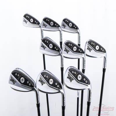 PXG 0311 XP GEN6 Iron Set 5-PW AW SW LW Mitsubishi MMT 80 Graphite Stiff Right Handed STD