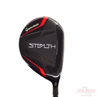 TaylorMade Stealth Fairway Wood 3 Wood 3W 15° TM Fujikura Ventus Red 5 Graphite Regular Right Handed 43.0in
