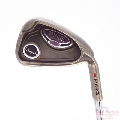 Ping Rhapsody Single Iron 7 Iron Ping AWT Steel Senior Right Handed Red dot 37.0in