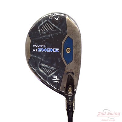 Callaway Paradym Ai Smoke Max Fairway Wood 3 Wood HL 16.5° FST KBS TD Category 2 50 Graphite Senior Right Handed 43.25in