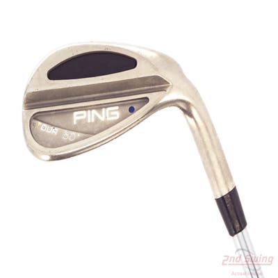 Ping Tour Black Nickel Wedge Gap GW 50° Stock Steel Shaft Steel Wedge Flex Right Handed Blue Dot 36.25in