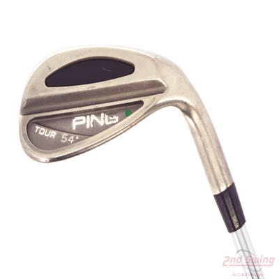 Ping Tour Black Nickel Wedge Sand SW 54° Stock Steel Shaft Steel Wedge Flex Right Handed Green Dot 35.75in