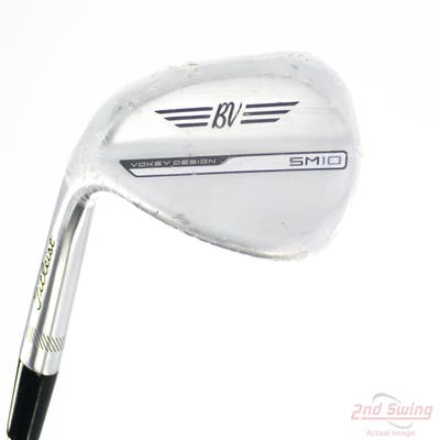 Mint Titleist Vokey SM10 Tour Chrome Wedge Sand SW 56° 10 Deg Bounce S Grind Titleist Vokey BV Steel Wedge Flex Left Handed 35.5in