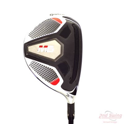 TaylorMade M6 Fairway Wood 3 Wood 3W 15° Fujikura ATMOS 6 Orange FW Graphite Stiff Right Handed 43.5in