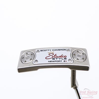 Mint Titleist Scotty Cameron 2025 Studio Style Newport 2 Plus Putter Steel Right Handed 34.0in