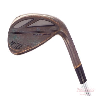TaylorMade Milled Grind HI-TOE 3 Copper Wedge Gap GW 50° 9 Deg Bounce FST KBS Hi-Rev 2.0 115 Steel Wedge Flex Right Handed 35.5in