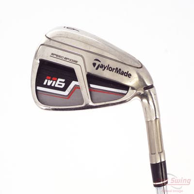 TaylorMade M6 Single Iron 6 Iron FST KBS MAX 85 Steel Stiff Right Handed 37.75in