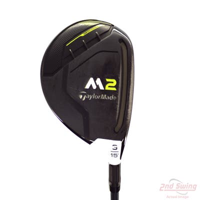TaylorMade 2019 M2 Fairway Wood 3 Wood 3W 15° TM M2 Reax Graphite Stiff Right Handed 43.5in