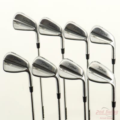Titleist 2023 T100 Iron Set 4-PW AW True Temper AMT Tour White Steel Stiff Right Handed +1 1/4"