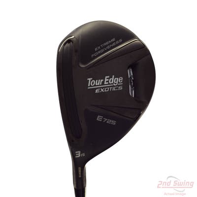 Tour Edge Exotics E725 Fairway Wood 3 Wood 3W 15° Project X Denali Blue 60 Graphite Stiff Left Handed 43.0in