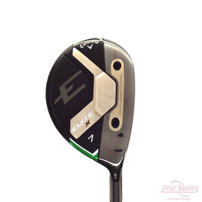 Callaway Elyte X Fairway Wood 7 Wood 7W 21° Mitsubishi Eldio Green 40 Graphite Ladies Right Handed 41.0in