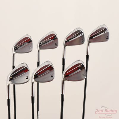 TaylorMade 2025 P790 Iron Set 5-PW AW Mitsubishi MMT 65 Graphite Regular Left Handed +1/2"