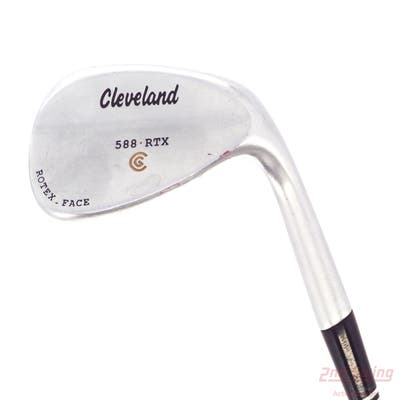 Cleveland 588 RTX Satin Chrome Wedge Sand SW 56° 14 Deg Bounce True Temper Dynamic Gold Steel Wedge Flex Right Handed 35.75in