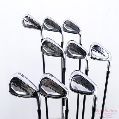 Titleist 2023 T350 Iron Set 4-PW AW SW Mitsubishi Tensei Red AM2 Graphite Regular Right Handed +1/2"
