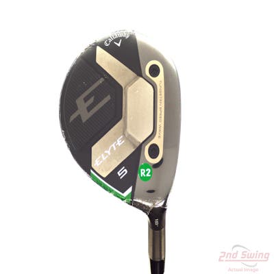 Mint Callaway Elyte Fairway Wood 5 Wood 5W 18° Mitsubishi Vanquish PL 40 Graphite Senior Right Handed 42.75in