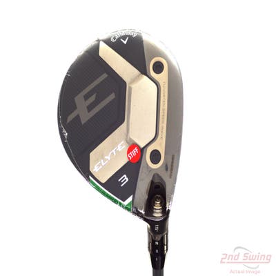 Mint Callaway Elyte Fairway Wood 3 Wood 3W 15° Project X Denali Charcoal 60 Graphite Stiff Right Handed 43.25in