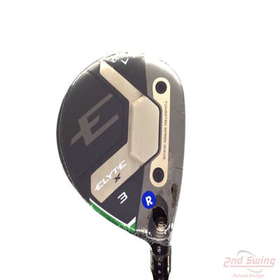 Mint Callaway Elyte X Fairway Wood 3 Wood 3W 15° Project X Denali Charcoal 60 Graphite Regular Right Handed 43.5in