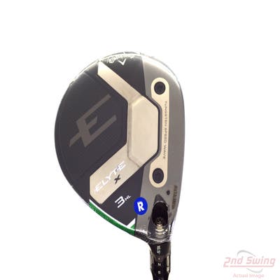 Mint Callaway Elyte X Fairway Wood 3 Wood HL 16.5° Project X Denali Charcoal 60 Graphite Regular Right Handed 43.5in