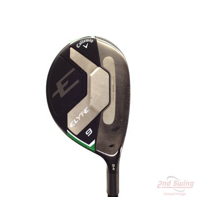 Callaway Elyte Fairway Wood 9 Wood 9W 24° Mitsubishi Vanquish PL 50 Graphite Regular Right Handed 41.75in