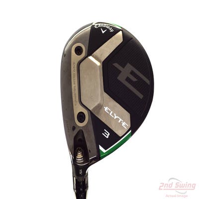 Callaway Elyte Fairway Wood 3 Wood 3W 15° Mitsubishi Tensei AV-XLINK Blue 65 Graphite Stiff Left Handed 43.25in