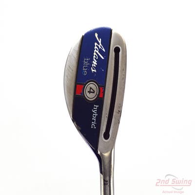 Adams 2015 Blue Hybrid 4 Hybrid 22° Adams Aldila Slimtech 55 Graphite Regular Right Handed 40.0in