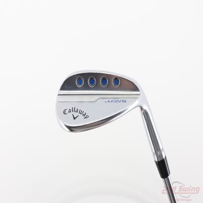 Callaway Jaws MD5 Platinum Chrome Dot Wedge Sand SW 54° 10 Deg Bounce S Grind Stock Steel Shaft Steel Wedge Flex Right Handed 35.25in