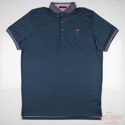 New W/ Logo Mens Greyson Polo X-Large XL Green MSRP $120 MSP23K62243