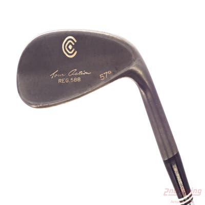 Cleveland 588 Gunmetal Wedge Sand SW 57° True Temper Dynamic Gold Steel Stiff Right Handed 35.5in